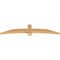 Ekena Millwork Bellingham Timber Gable Bracket, Western Red Cedar, 84"W x 17"H x 3 1/2"D x 5 1/2"F, 5/12 Pitch GBW084X17X0406BEL00SWR - alternate 2